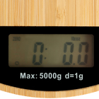 Весы кухонные Luazon LVE-029 "Бамбук", электронные, до 5 кг - Фото 3