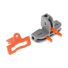 Клемма электрическая, угловая, с креплением, 32 А, 0.2-4 мм2, 1 ввод 2 вывод, набор 10 шт. - Фото 2