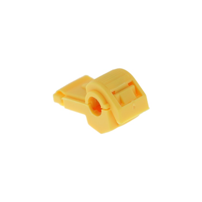 Коннектор Т-образный, прокалывающий тип, под провод 2.5-4 мм2, желтый, набор 10 шт