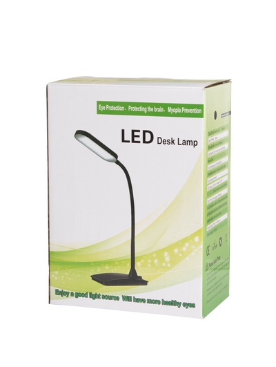 Настольная лампа сенсорная «Люми» LED 5 Вт 6000К черный 10.5×28×35 см
