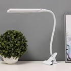 Настольная лампа RISALUX «Семи», LED 5 Вт, 6000К, 7.5×10.5×65 см, белый - Фото 1