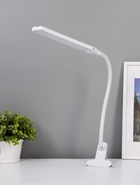 Настольная лампа RISALUX «Семи», LED 5 Вт, 6000К, 7.5×10.5×65 см, белый - Фото 1