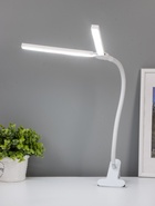 Настольная лампа RISALUX «Семи», LED 5 Вт, 6000К, 7.5×10.5×65 см, белый - Фото 5