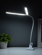 Настольная лампа RISALUX «Семи», LED 5 Вт, 6000К, 7.5×10.5×65 см, белый - Фото 6