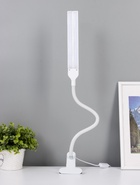 Настольная лампа RISALUX «Семи», LED 5 Вт, 6000К, 7.5×10.5×65 см, белый - Фото 7