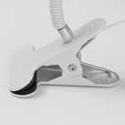 Настольная лампа RISALUX «Семи», LED 5 Вт, 6000К, 7.5×10.5×65 см, белый - Фото 9