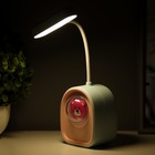 Ночник «Кидс» LED 3 Вт USB АКБ бело-голубой 7.5×5.3×20.5 см - Фото 3