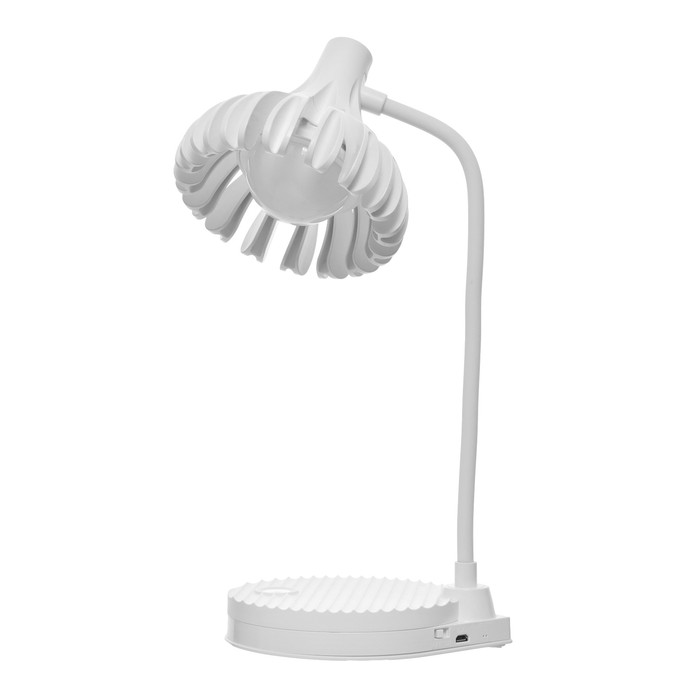 Настольная лампа "Санди" LED 4Вт USB АКБ белый 11,7х14,5х18 см