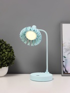 Настольная лампа «Санди» LED 4 Вт USB АКБ синий 11.7×14.5×18 см - Фото 2