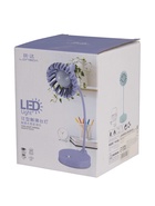 Настольная лампа «Санди» LED 4 Вт USB АКБ синий 11.7×14.5×18 см - Фото 14