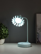 Настольная лампа «Санди» LED 4 Вт USB АКБ синий 11.7×14.5×18 см - Фото 3