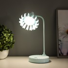 Настольная лампа "Санди" LED 4Вт USB АКБ синий 11,7х14,5х18 см - Фото 5