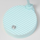 Настольная лампа "Санди" LED 4Вт USB АКБ синий 11,7х14,5х18 см - Фото 9