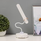 Настольная лампа "Ренди" LED 4Вт USB АКБ белый 11х23 см - Фото 12