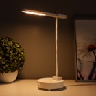 Настольная лампа "Ренди" LED 4Вт USB АКБ белый 11х23 см - Фото 4