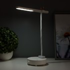 Настольная лампа "Ренди" LED 4Вт USB АКБ белый 11х23 см - Фото 9