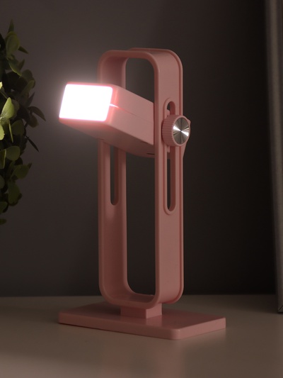 Ночник «Рудс» LED 3 Вт USB АКБ розовый 9×4.8×16 см