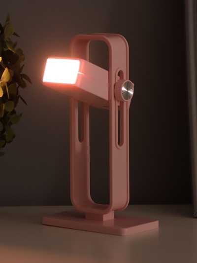 Ночник «Рудс» LED 3 Вт USB АКБ розовый 9×4.8×16 см