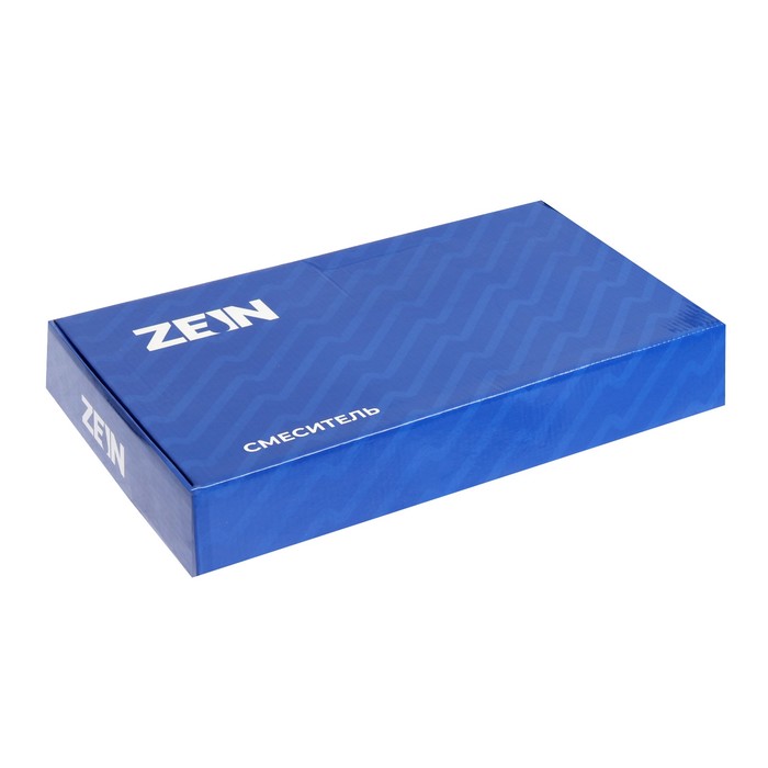Смеситель для кухни ZEIN Z3353, однорычажный, картридж керамика 35 мм, черный/хром