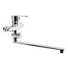 Смеситель для ванны ZEIN Z3380, картридж 35 мм, с душевым набором, лейка 4 режима, хром - Фото 5