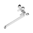 Смеситель для ванны ZEIN Z3380, картридж 35 мм, с душевым набором, лейка 4 режима, хром - Фото 6