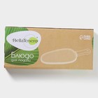 Блюдо для подачи с бамбуковой ручкой BellaTenero, 36.5×16×2 см, фарфор, белое - Фото 6