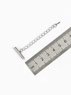 Концевик для браслета из бисера (пара) 20 мм, с цепочкой удлинителем, цвет серебро (комплект 3 шт) - фото 48870345