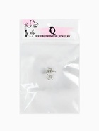 Швензы для сережек «Пусет-гвоздик» основа с заглушками, площадка 6 мм, пара, цвет серебро - Фото 4