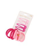 Набор для волос «Мира», 12 шт.: 4 невидимки 5 см, 8 резинок 3.5 см, розовый 10072668