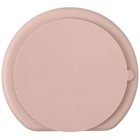 Тарелка детская 3 секции на присоске, M&B, 20.5×19×3, силикон, пыльная роза - Фото 7