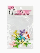 Подвеска "Собачка", набор 10шт, цвет МИКС глянец - фото 809279024