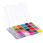 Набор для творчества «Создай своё украшение», бисер, буквы, 24 вида - Фото 7