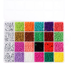 Набор для творчества «Создай своё украшение», бисер, буквы, 24 вида - Фото 8