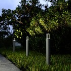 Светильник садово-парковый светодиодный Elektrostandard, Hidden, 42х42х550 мм, 3Вт, LED, 170Лм, 4000К, цвет серый - Фото 4