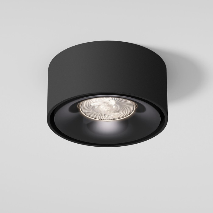 Светильник встраиваемый светодиодный Elektrostandard, Glam, 85х85х66 мм, 10Вт, LED, 1080Лм, 4000К, цвет чёрный