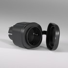 Умная розетка Elektrostandard, 59х59х95 мм, цвет чёрный - Фото 2