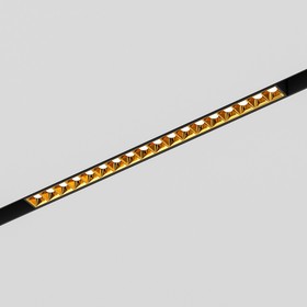 Трековый светильник Elektrostandard, Slim Magnetic, 326х22х43 мм, 18Вт, LED, 1700Лм, 4000К, цвет чёрный, золото