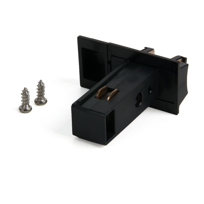 Соединитель для круглого шарнирного коннектора Elektrostandard, Slim Magnetic, 53х27х67 мм, цвет чёрный
