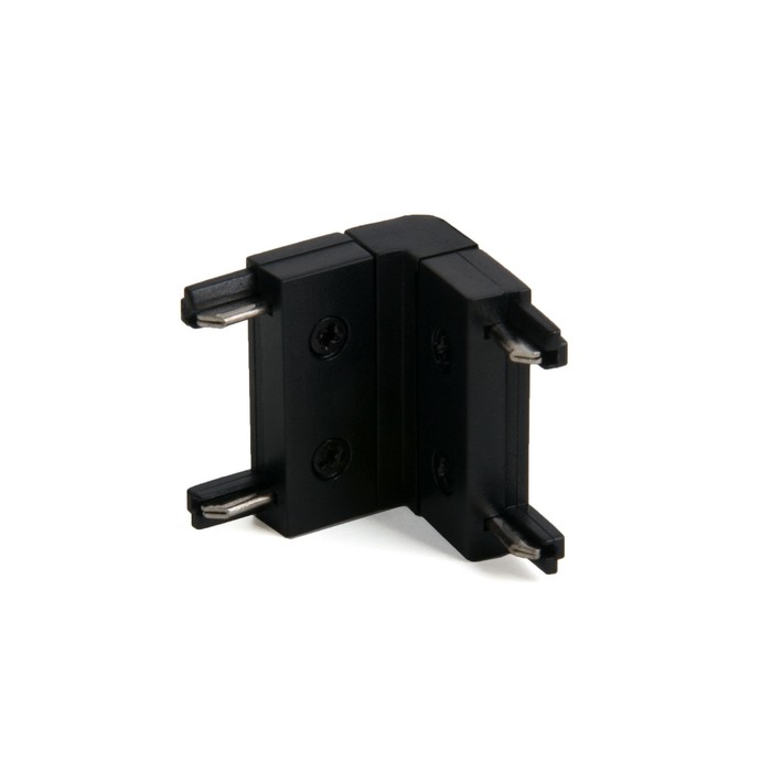 Коннектор угловой внутренний для накладного шинопровода Elektrostandard, Flat Magnetic, 26х26х26 мм, цвет чёрный
