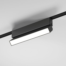 Трековый светильник Elektrostandard, Flat Magnetic, 219х80х26 мм, 10Вт, LED, 650Лм, 4000К, цвет чёрный