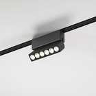 Трековый светильник Elektrostandard, Flat Magnetic, 112х80х26 мм, 6Вт, LED, 500Лм, 4000К, цвет чёрный - фото 4312984