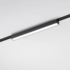 Трековый светильник Elektrostandard, Flat Magnetic, 305х24х26 мм, 10Вт, LED, 650Лм, 4000К, цвет чёрный - Фото 1