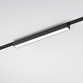 Трековый светильник Elektrostandard, Flat Magnetic, 305х24х26 мм, 10Вт, LED, 650Лм, 4000К, цвет чёрный