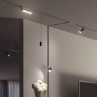 Умный трековый светильник Elektrostandard, Slim Magnetic, 1135х192х35 мм, 7Вт, LED, 600Лм, 2700-6500К, цвет чёрный - Фото 3