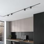 Трековый светильник Elektrostandard, Slim Magnetic, 119х120х75 мм, 10Вт, LED, 650Лм, 4200К, цвет чёрный - Фото 4