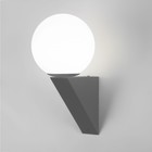 Светильник садово-парковый Elektrostandard, Gravity, 205х150х305 мм, E14, цвет серый - фото 299063813
