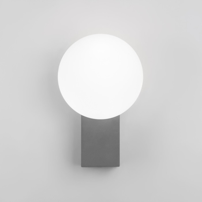 Светильник садово-парковый Elektrostandard, Gravity, 200х150х235 мм, E14, цвет серый - фото 1909582130