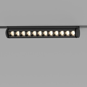 Трековый светильник Elektrostandard, Slim Magnetic, 236х33х73.5 мм, 12Вт, LED, 1200Лм, 4200К, цвет чёрный