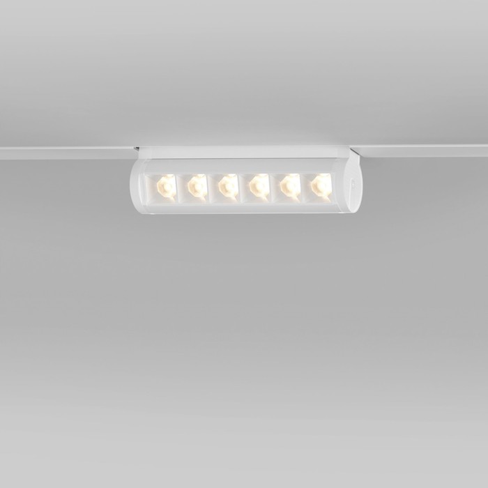 Трековый светильник Elektrostandard, Slim Magnetic, 123х33х73.5 мм, 6Вт, LED, 600Лм, 4200К, цвет белый