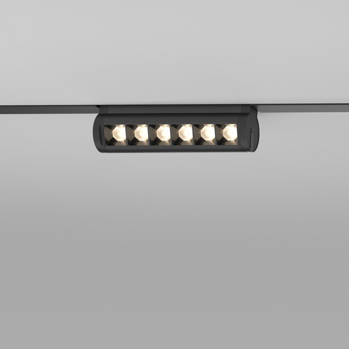 Трековый светильник Elektrostandard, Slim Magnetic, 123х33х73.5 мм, 6Вт, LED, 600Лм, 4200К, цвет чёрный